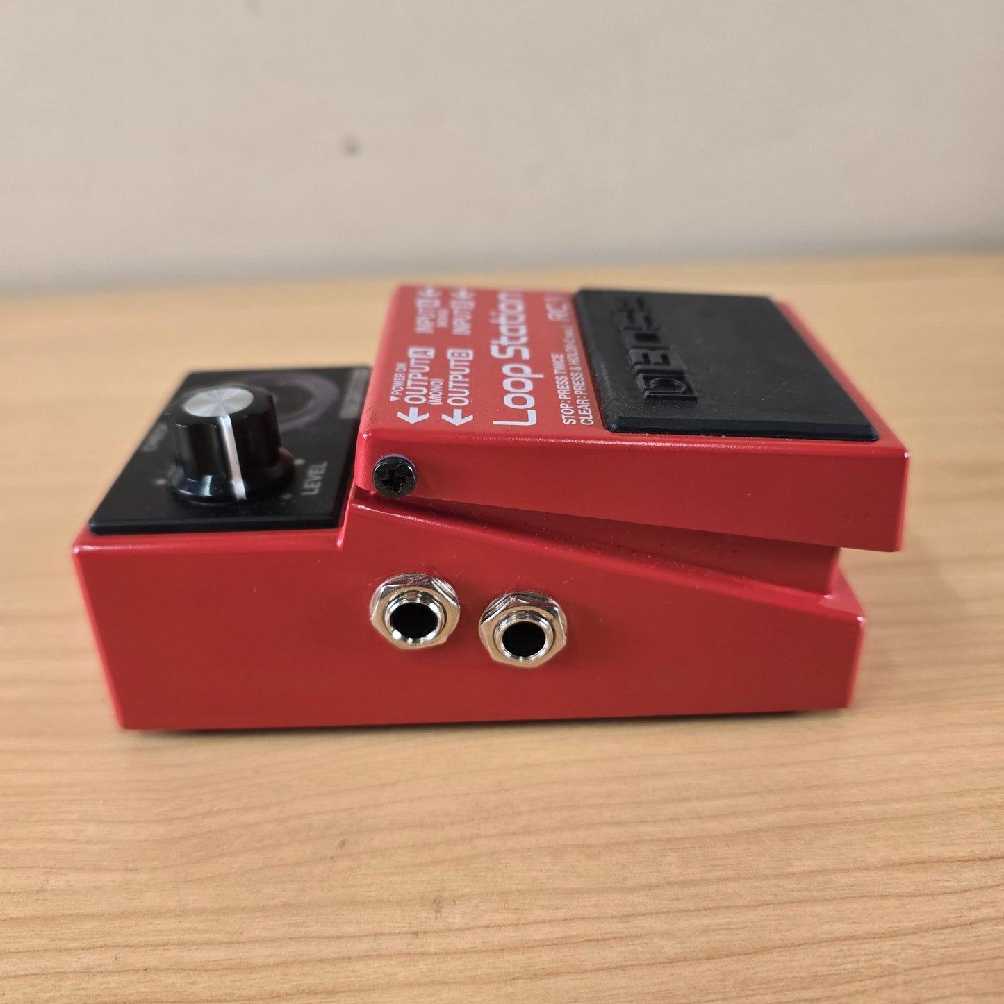 Boss RC-1 Loop Station Guitar Looper Pedal Red Digital