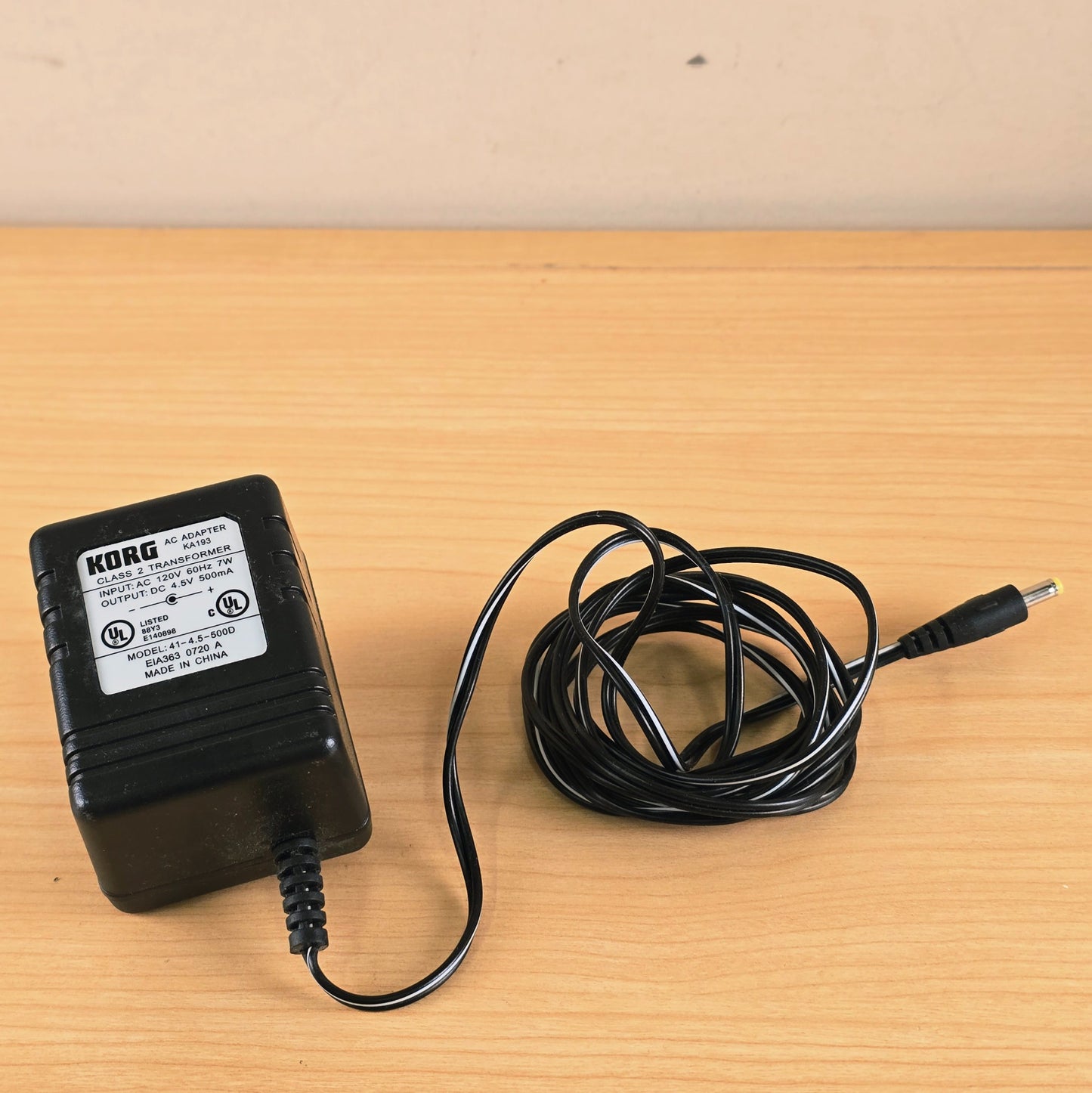 Korg KA193 4.5V AC Power Adapter Pandora PX Series AX