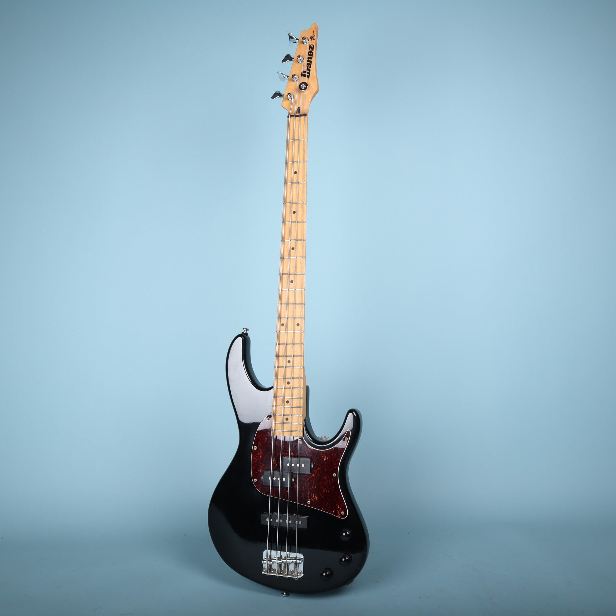 Ibanez TRB 80 PJ Bass Guitar - Black with Maple Fretboard