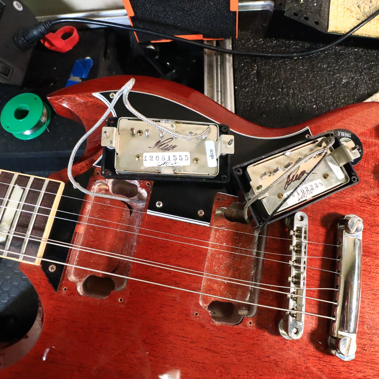 Ken McKay SG '61 Reissue Cherry Electric Guitar