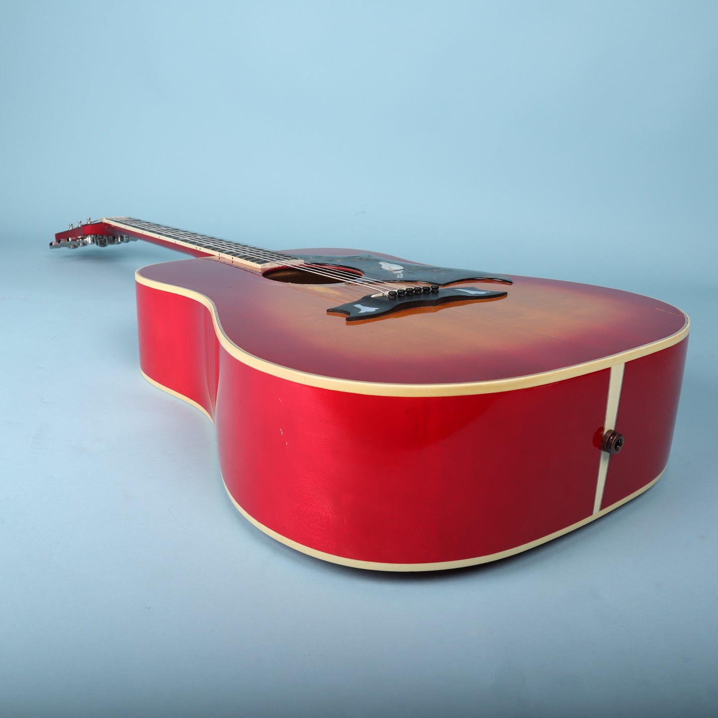 1977 Gibson Dove Custom Cherry Sunburst Acoustic Electric