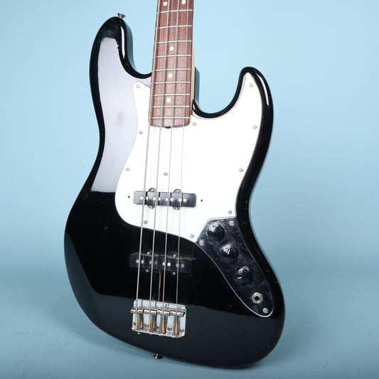 1986 Fender Jazz Bass Made in Japan Black Rosewood Fretboard