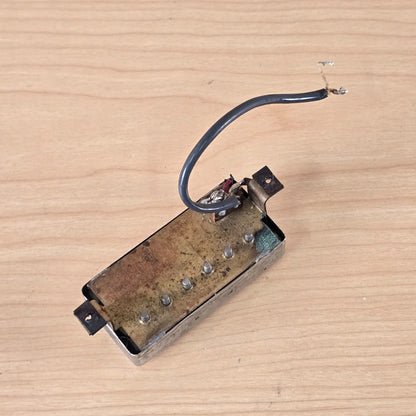 1970's Vintage Guild Anti-Hum LB-1 Little Bucker Bridge Pickup Chrome