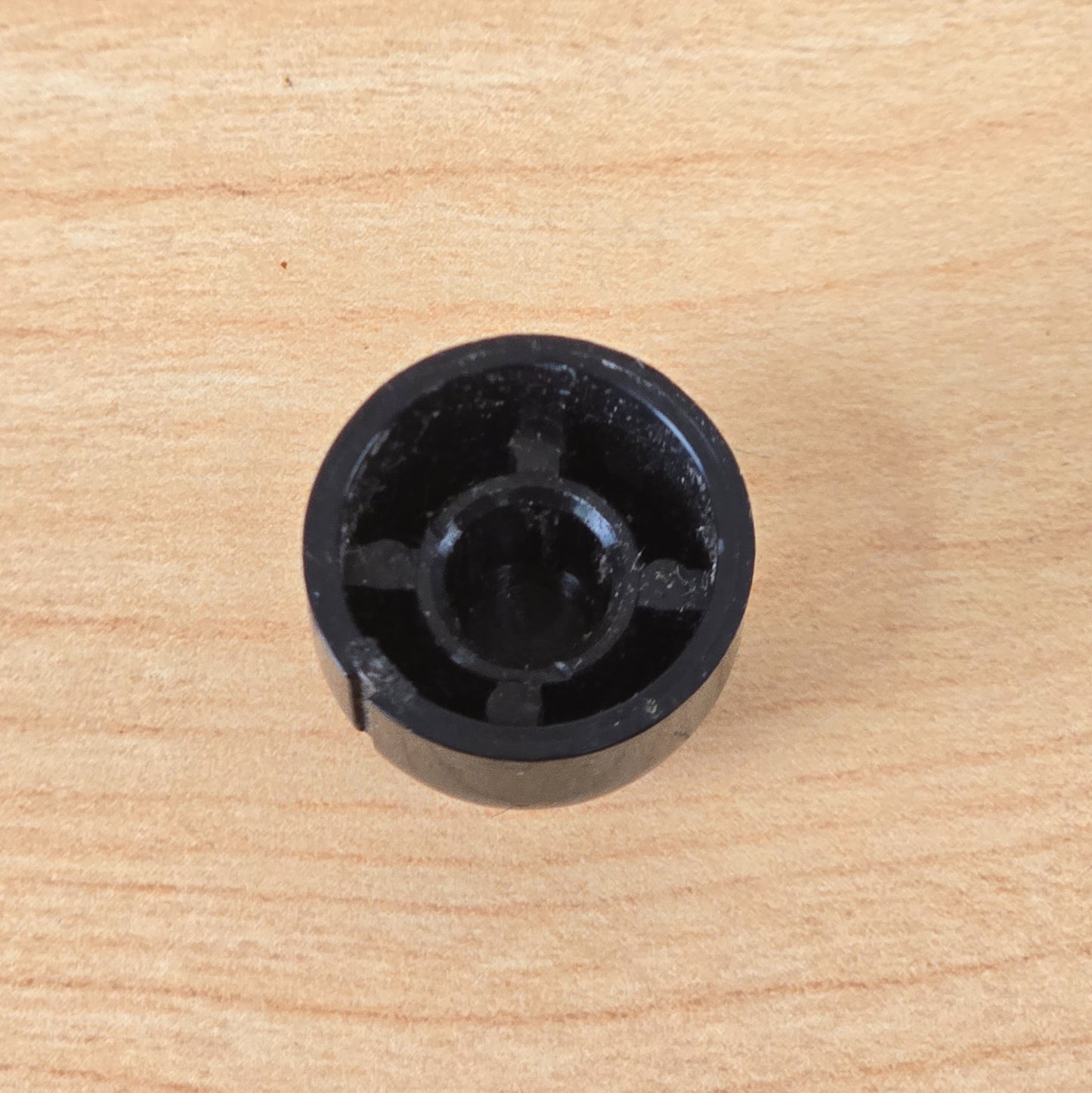 (1) Aria Vintage Guitar Effect Pedal Replacement Knob Black Made in Japan