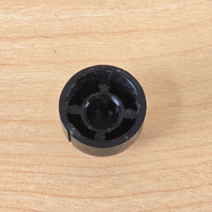(1) Aria Vintage Guitar Effect Pedal Replacement Knob Black Made in Japan