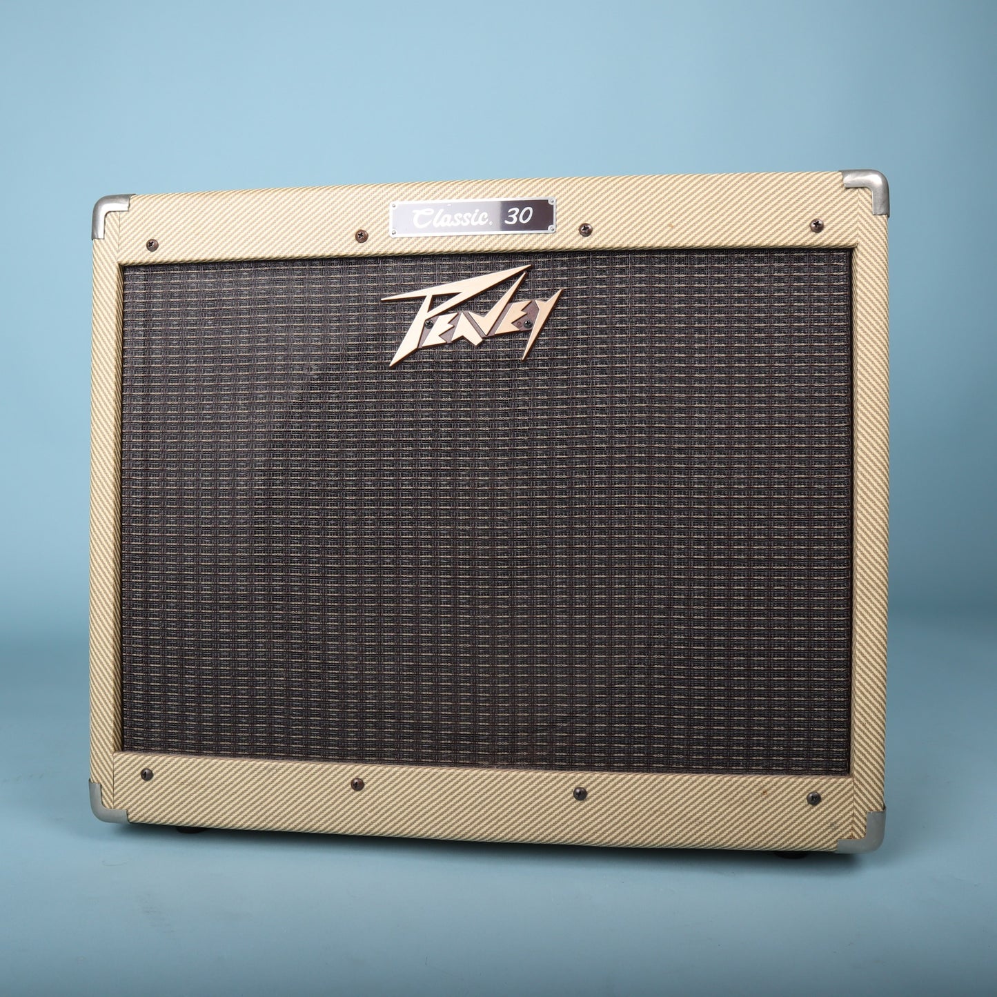 Peavey Classic 30 Tweed 1x12 Blue Marvel Loaded Guitar Amplifier Cabinet Shell