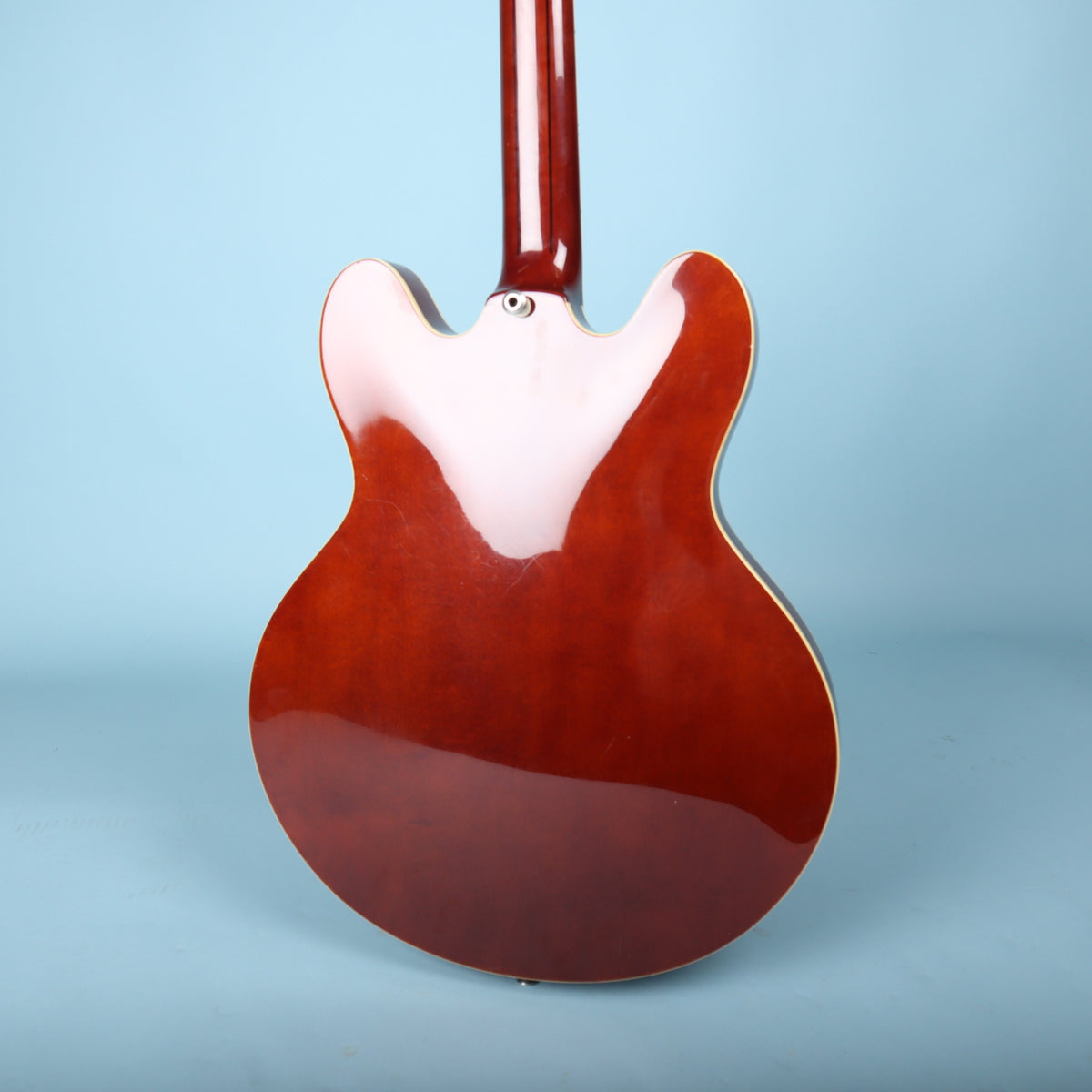 Back view of Epiphone Sheraton body