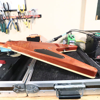 2003 Dean USA V Flame Maple Top Electric Guitar Mahogany Neck