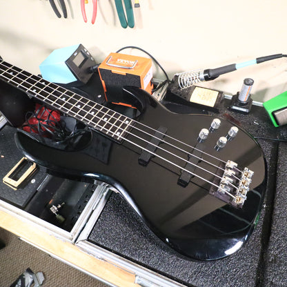 1996 Carvin LB70 Neck-Through Active Bass Black