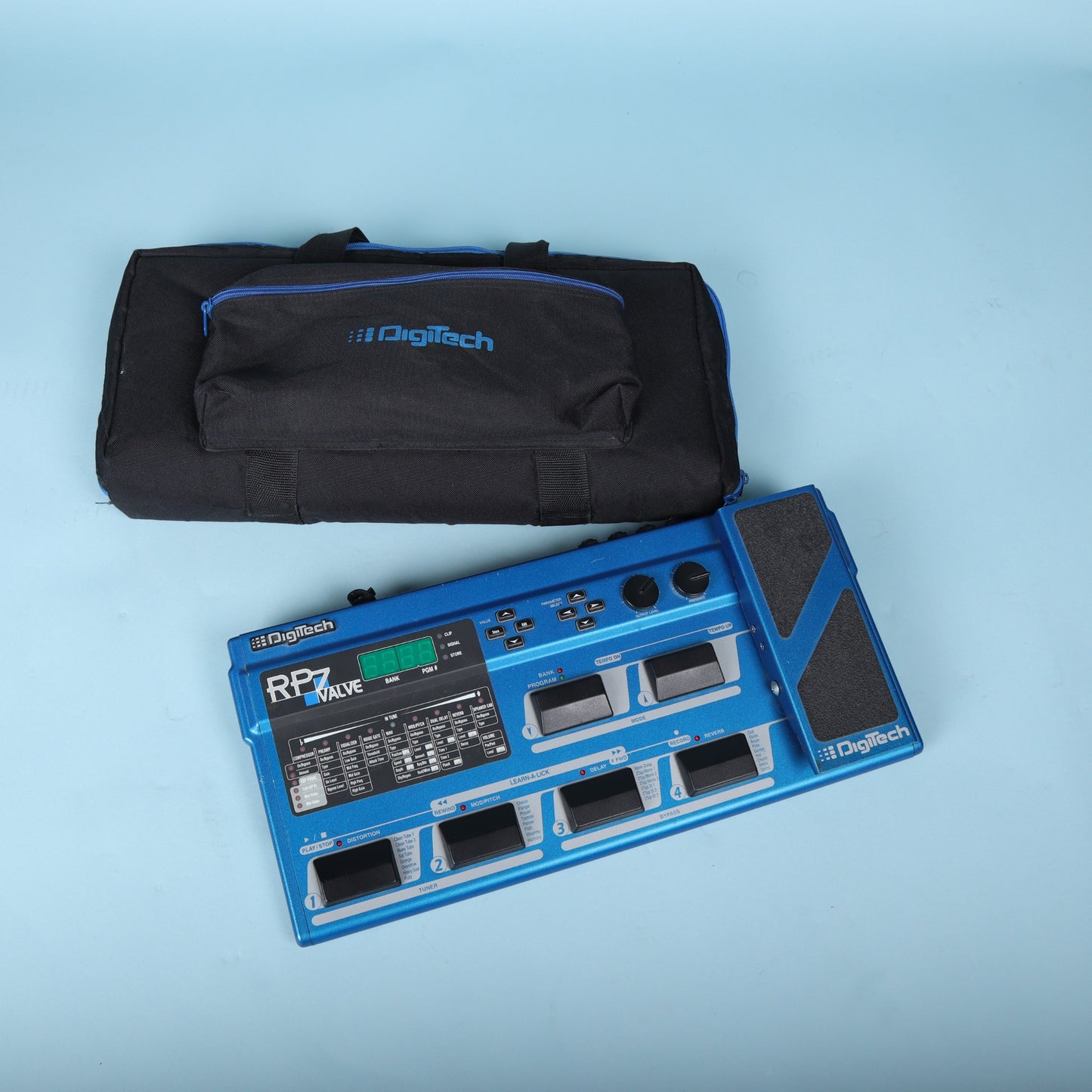 1998 DigiTech RP7 Valve Guitar Multi-Effects Pedal with Gig Bag