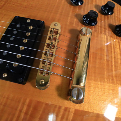1992 Gibson Les Paul Lite Amber Flamed Electric Guitar