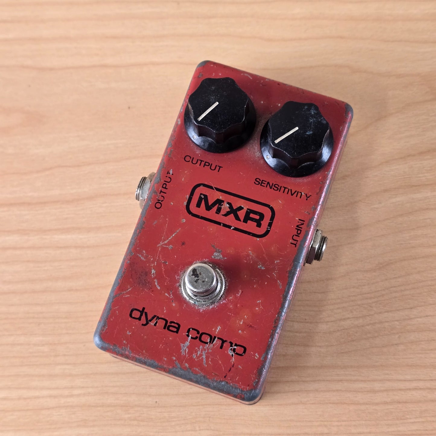 Vintage 1980 MXR Dyna Comp Block Logo Compressor Pedal