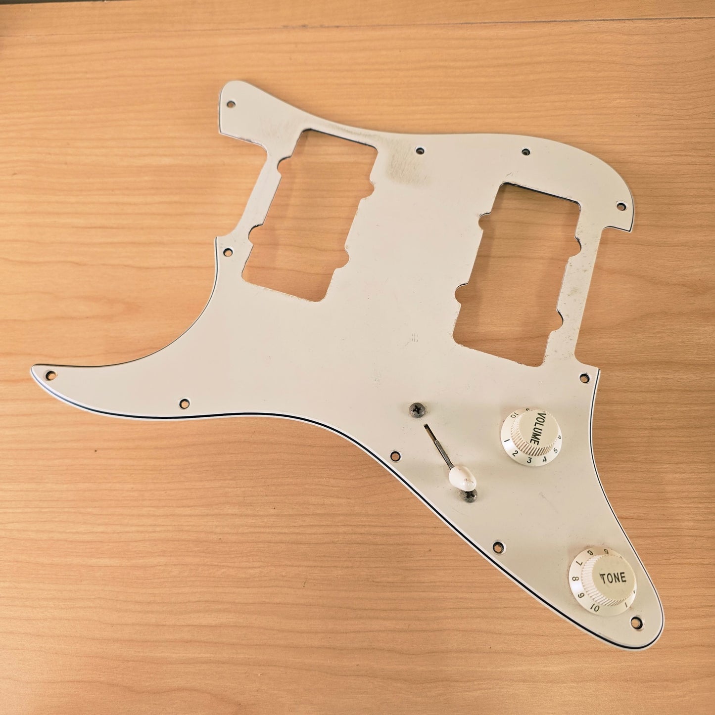 Chandler USA Left-Handed Custom Pickguard with Jazzmaster Pickup Route
