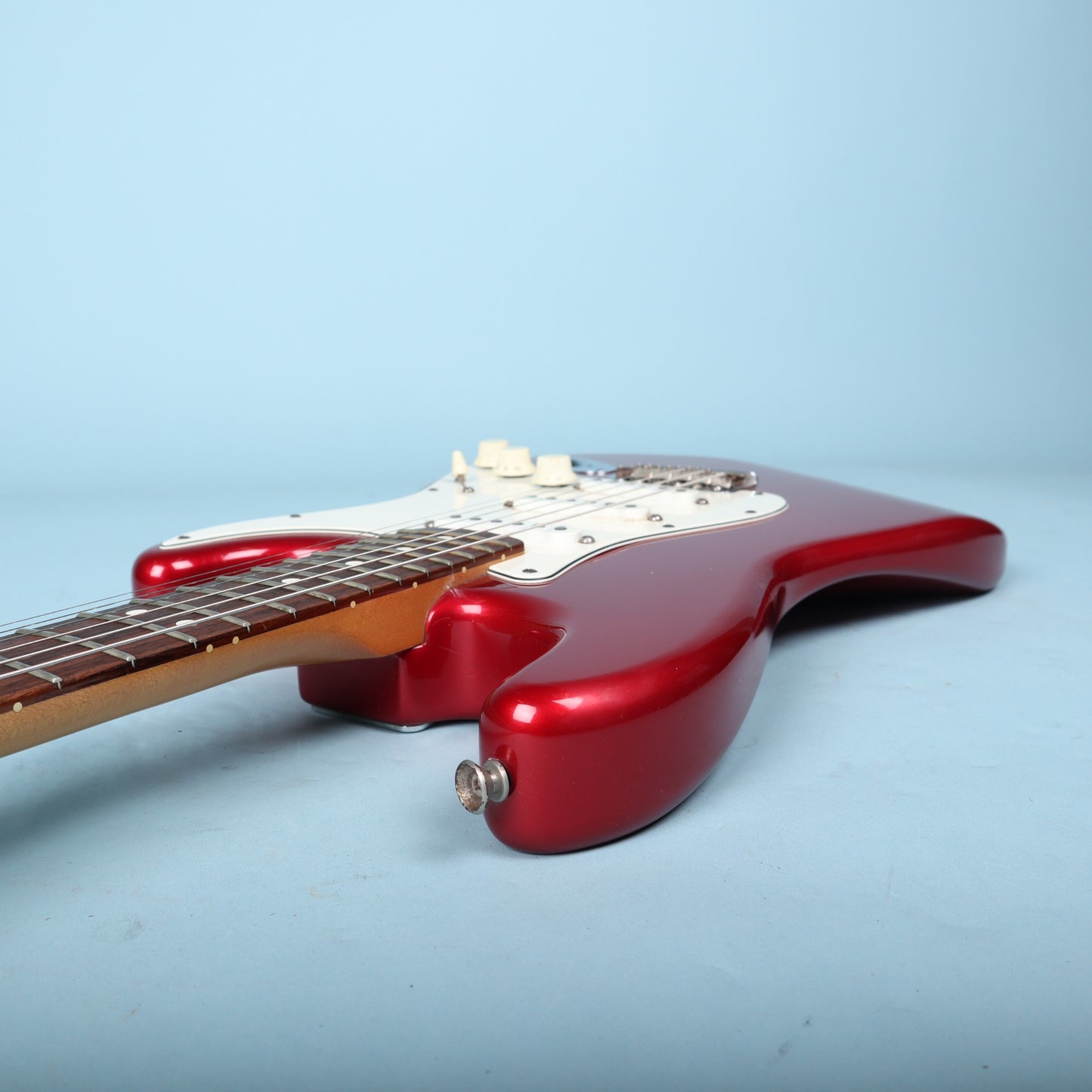 1998 Fender Deluxe Powerhouse Stratocaster Electric Guitar Red