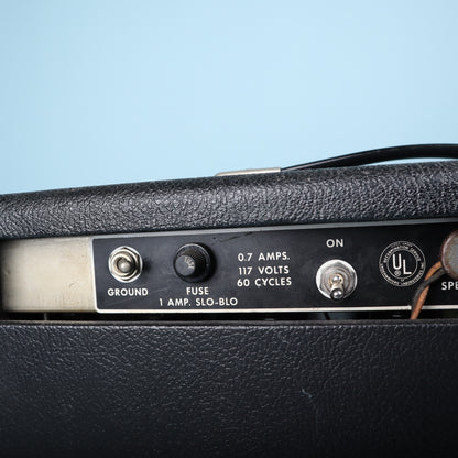 1964 Vintage Fender Princeton 6G2 Tuxedo Tube Combo Amp