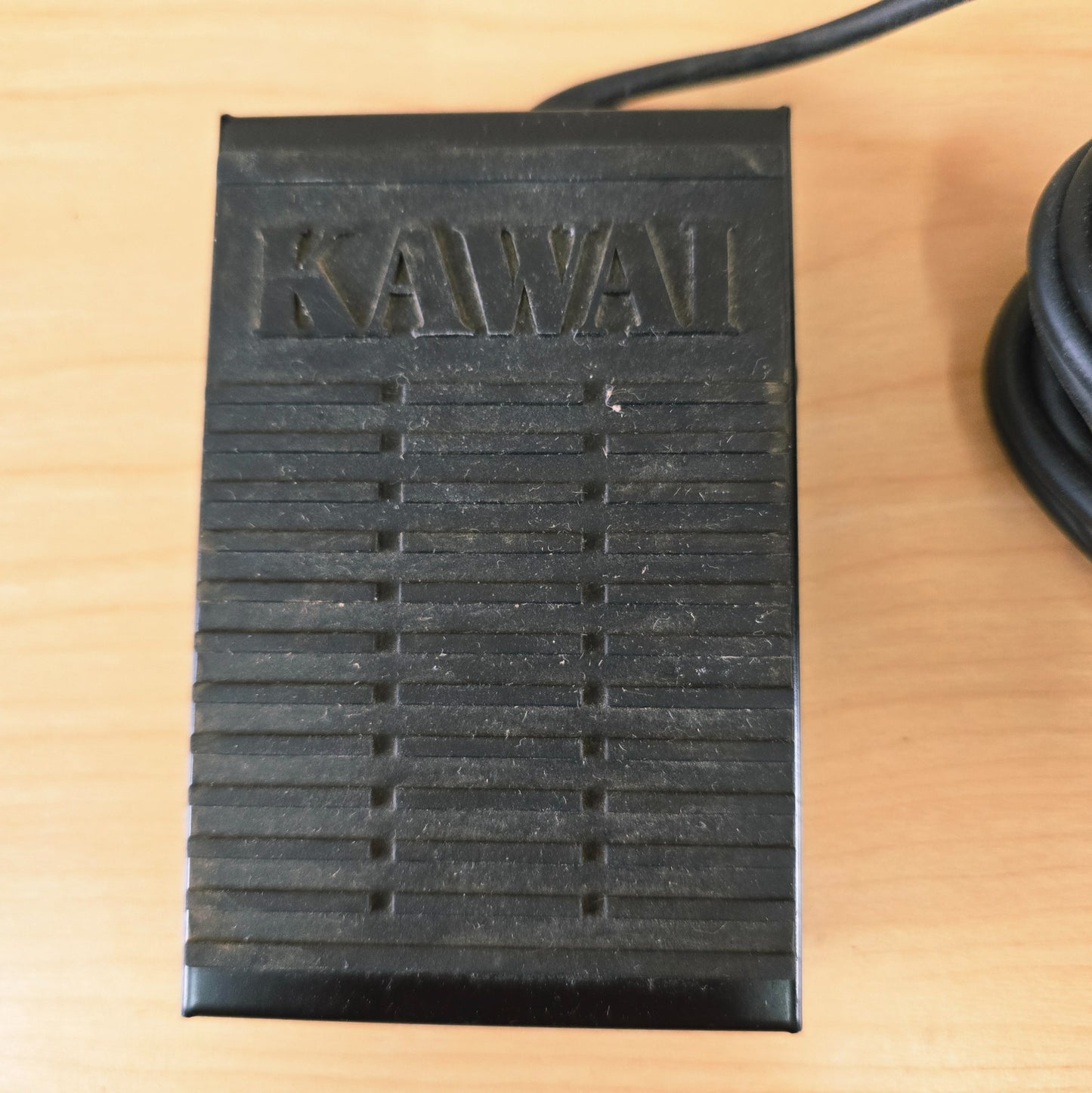 OEM Vintage Kawai Foot Switch F1 Keyboard Sustain Pedal Black