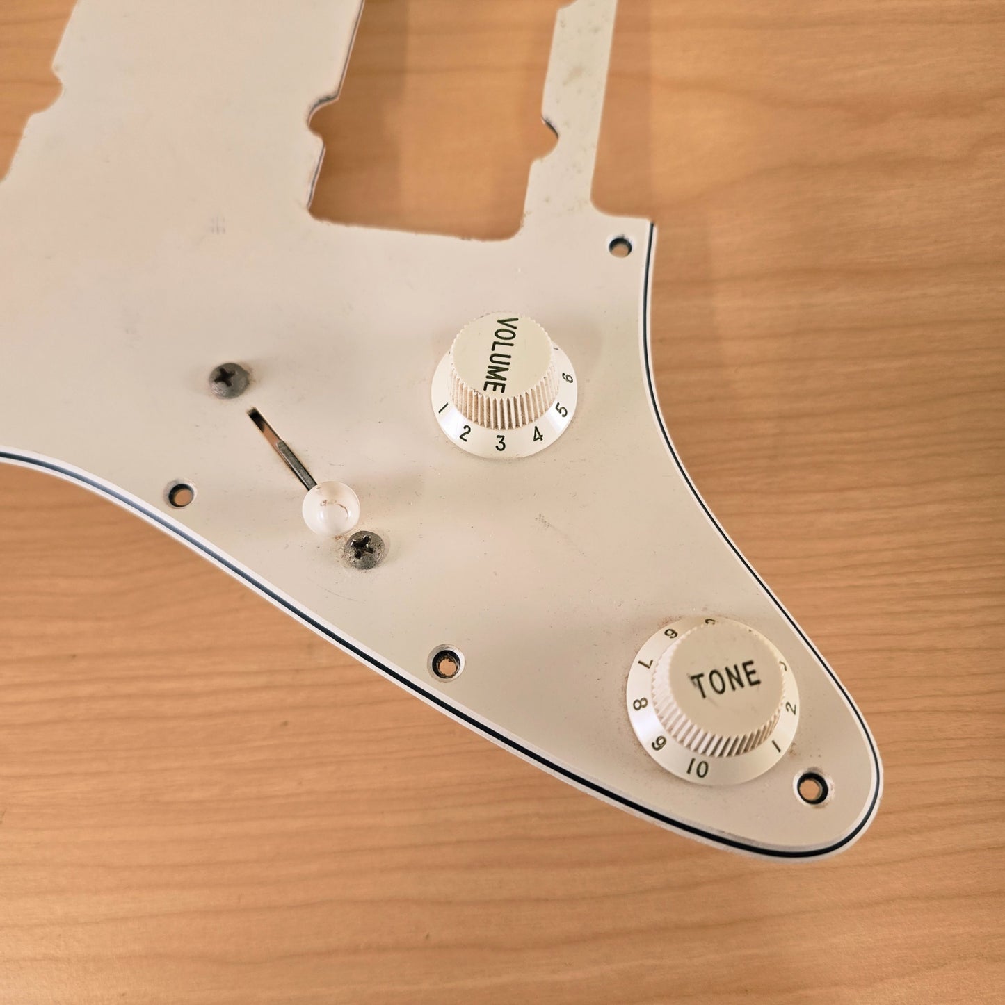Chandler USA Left-Handed Custom Pickguard with Jazzmaster Pickup Route