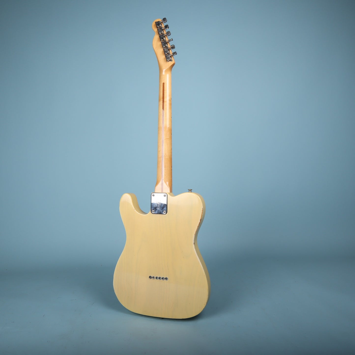 Vintage 1973 Fender Telecaster Electric Guitar Blonde Finish Maple