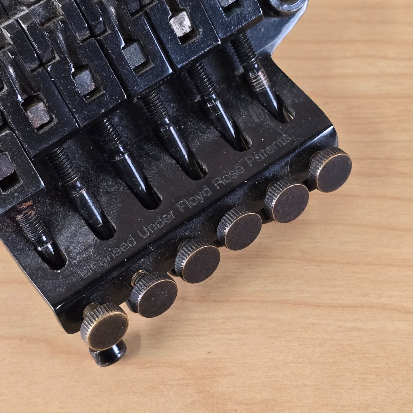 Vintage Licensed Floyd Rose Double-Locking Tremolo Bridge Black