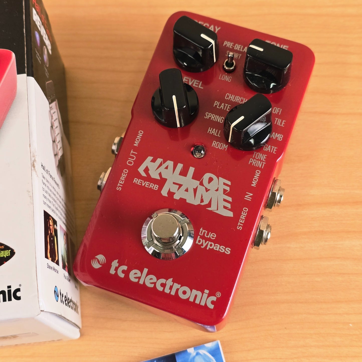 TC Electronic Hall of Fame Reverb Pedal with Original Box