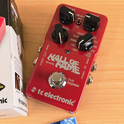 TC Electronic Hall of Fame Reverb Pedal with Original Box