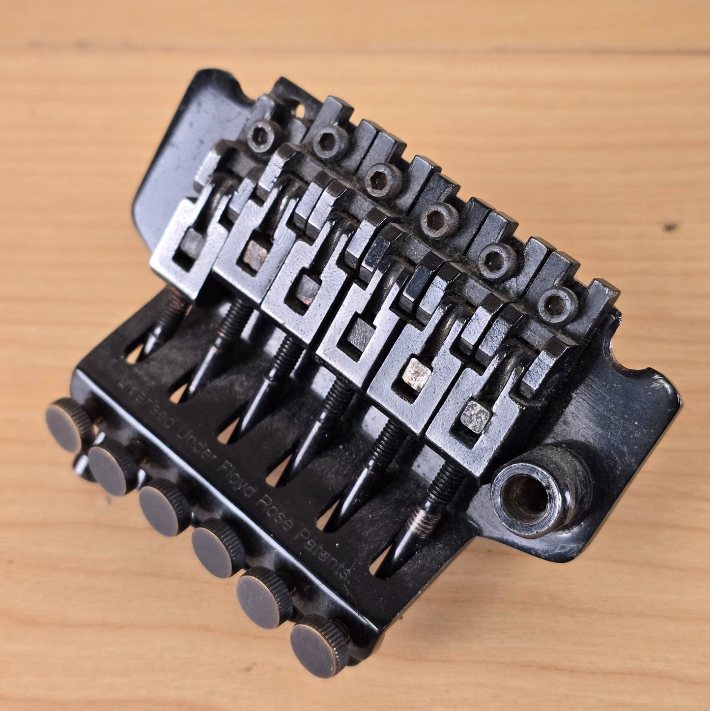 Vintage Licensed Floyd Rose Double-Locking Tremolo Bridge Black