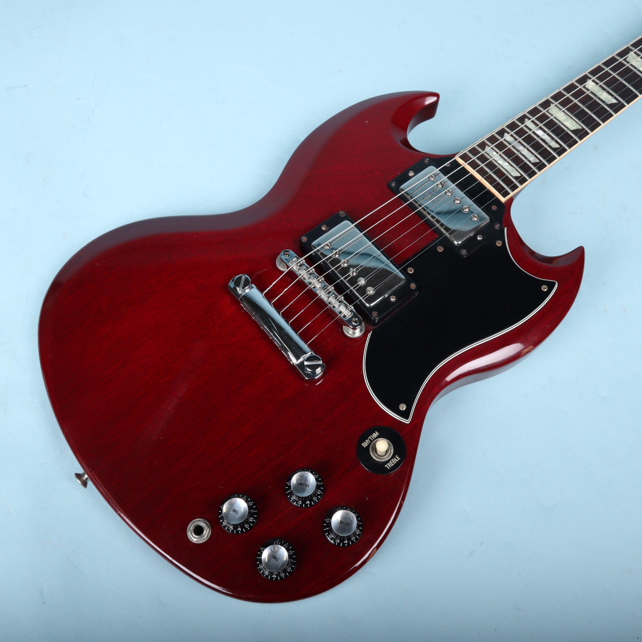 Gibson SG Standard 1990 Cherry Electric Guitar – GuitarFinds Gibson SG Standard 1990 Cherry Electric Guitar – GuitarFinds