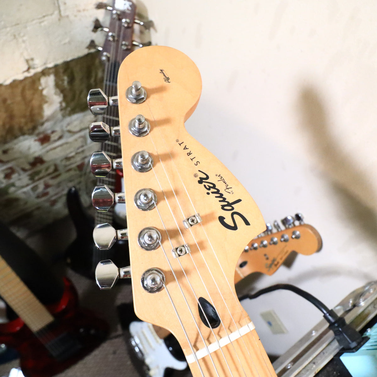 2006 Squier Hello Kitty Stratocaster Pink Electric Guitar