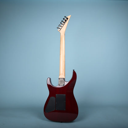 1996 Jackson Performer PS-4 HSH Electric Guitar Trans Red