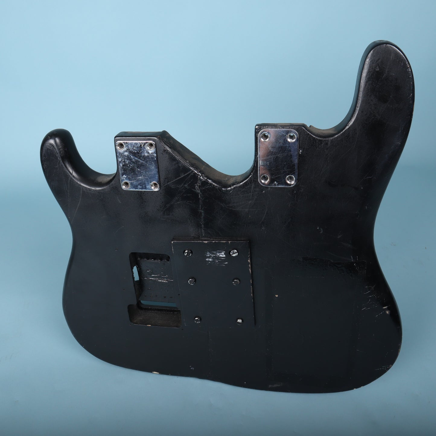 Vintage Home-Build Double Neck Electric Guitar Body