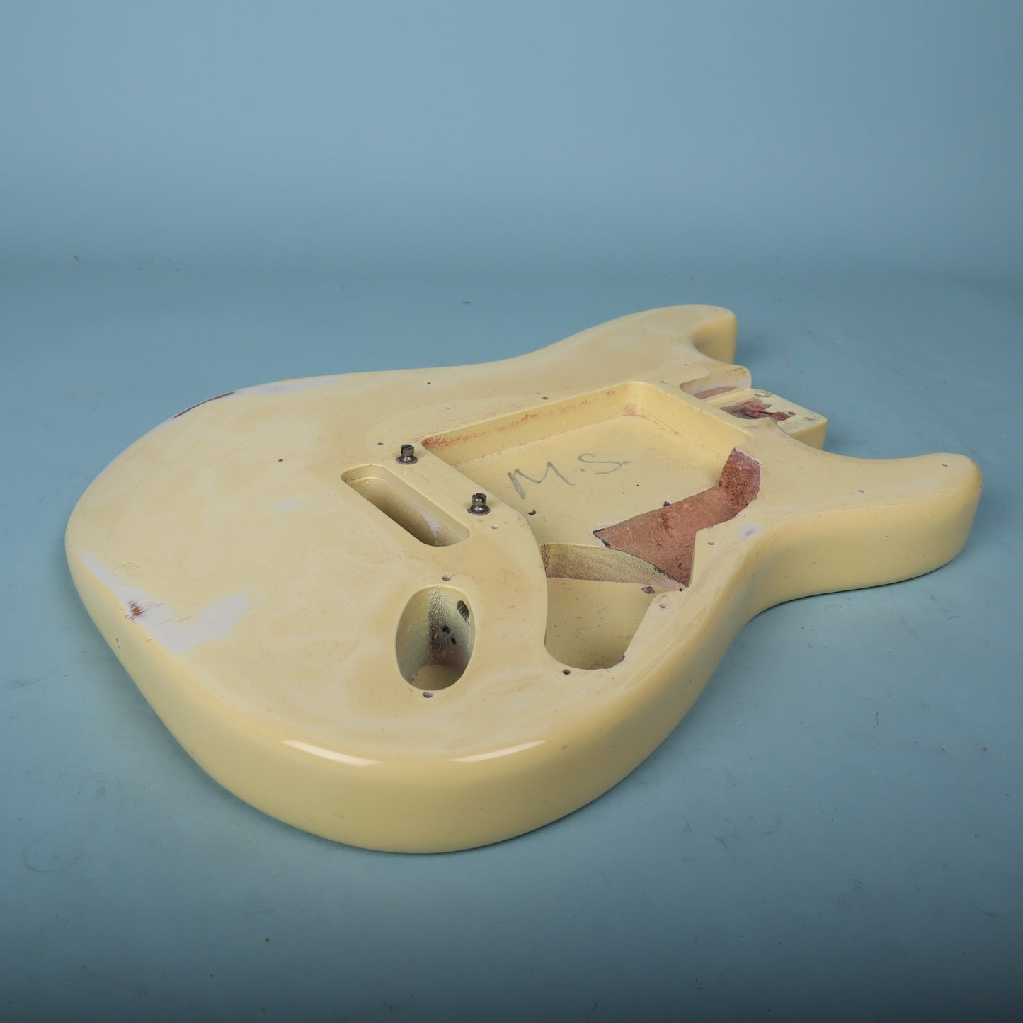 1994 Fender USA Stratocaster Guitar Body Vintage White