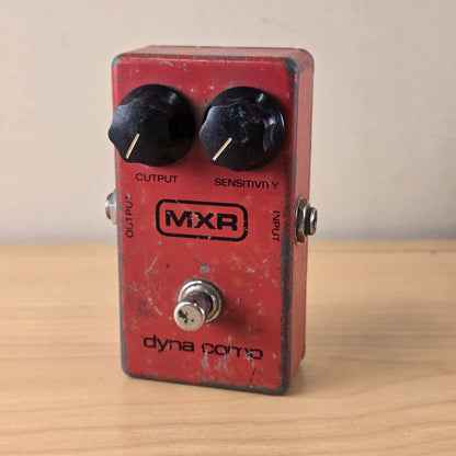 Vintage 1980 MXR Dyna Comp Block Logo Compressor Pedal