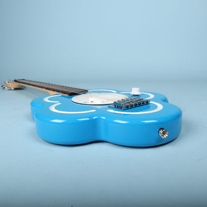 Debutante Daisy Rock Electric Guitar Short Scale 💙 Blue Flower