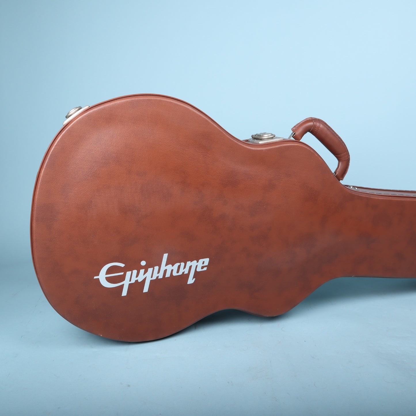 Epiphone Les Paul Hardshell Guitar Case Brown with Pink Interior