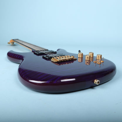 Carvin DC400T Purple Quilt Maple Neck Through Electric Guitar USA
