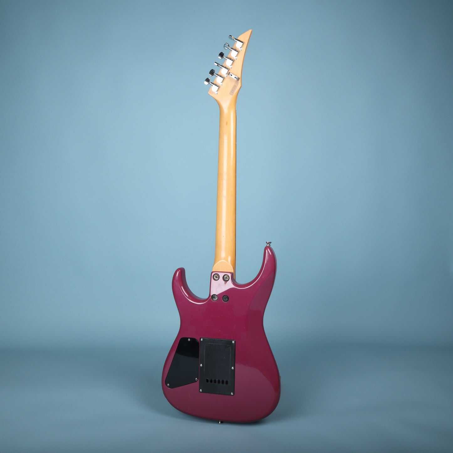 Westone Japan Superstrat in Magenta Reverse Headstock