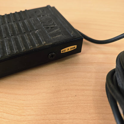 OEM Vintage Kawai Foot Switch F1 Keyboard Sustain Pedal Black