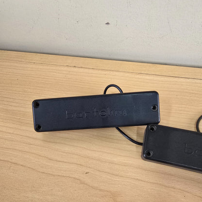 Bartolini P45J-T and P45P P4 Soapbar 5 String Bass Pickup Set