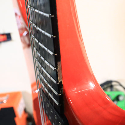 2011 Marchione Neck-Through Electric Guitar Transparent Red