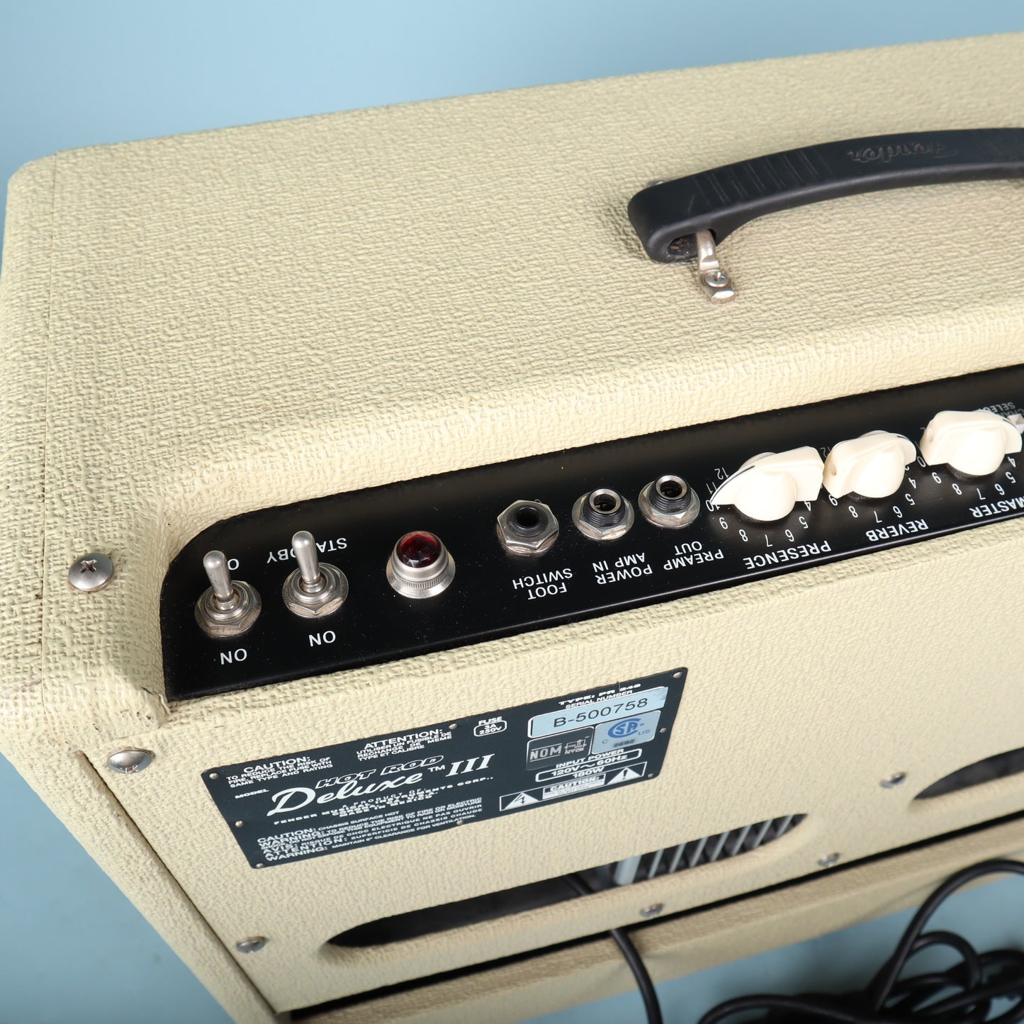 Fender Hot Rod Deluxe III Limited Edition Cream 40W 1x12 Tube Combo