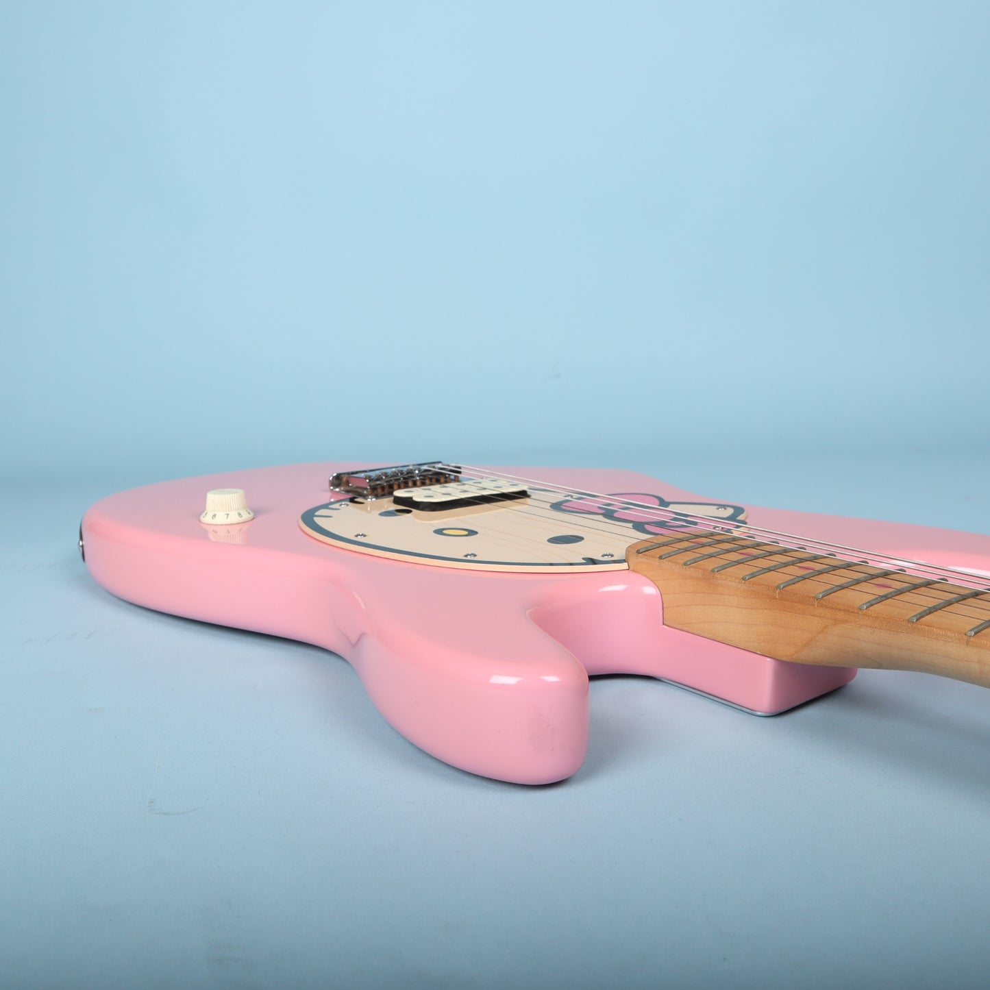 2006 Squier Hello Kitty Stratocaster Pink Electric Guitar
