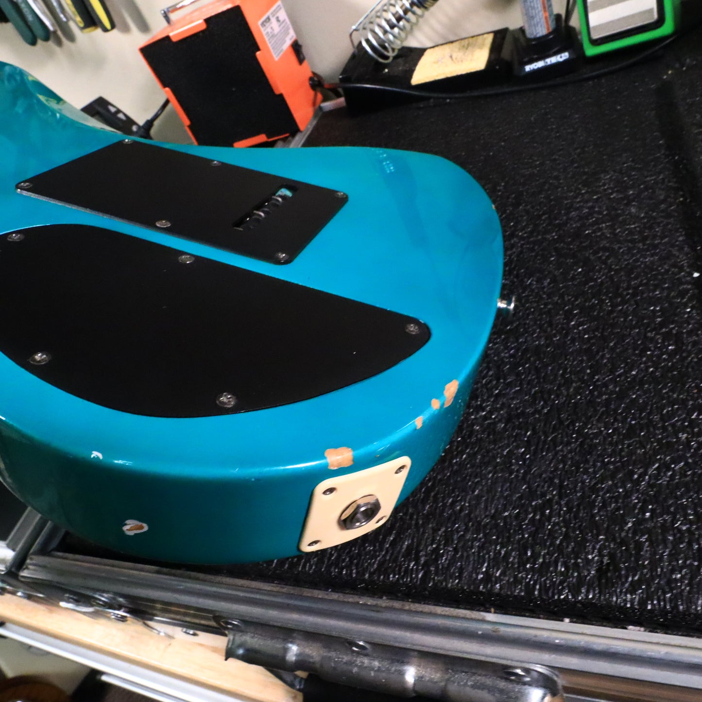 1988 RG-140 Ibanez Aquamarine AQ Korea Electric Guitar