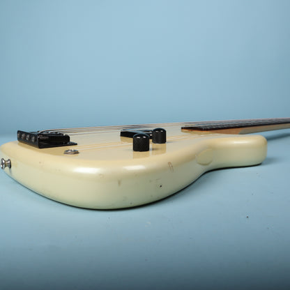 1984 Electra Westone Phoenix Bass Guitar - White Quarter Pounder