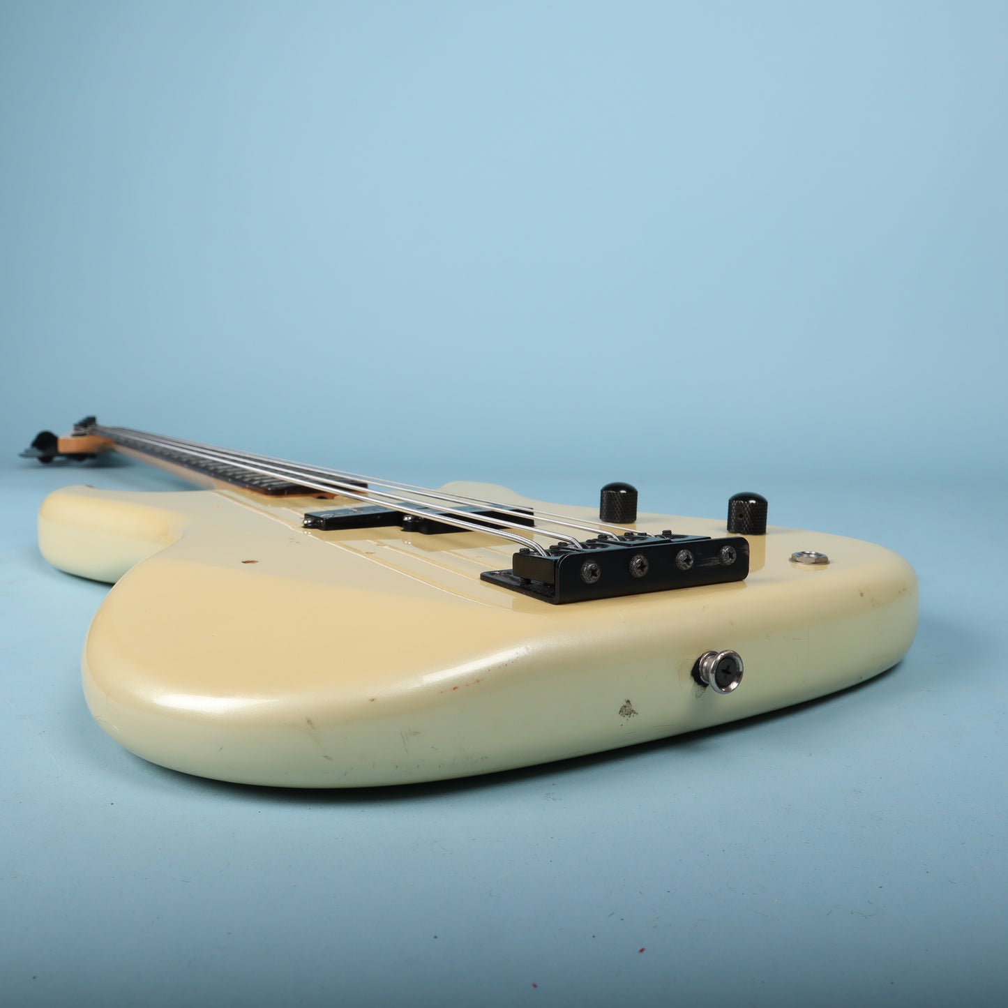 1984 Electra Westone Phoenix Bass Guitar - White Quarter Pounder