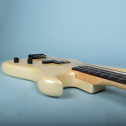 1984 Electra Westone Phoenix Bass Guitar - White Quarter Pounder