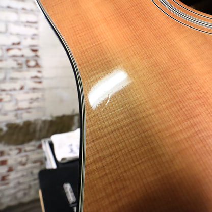1980's Takamine & Co F-340S Solid Back Acoustic Guitar Japan MIJ
