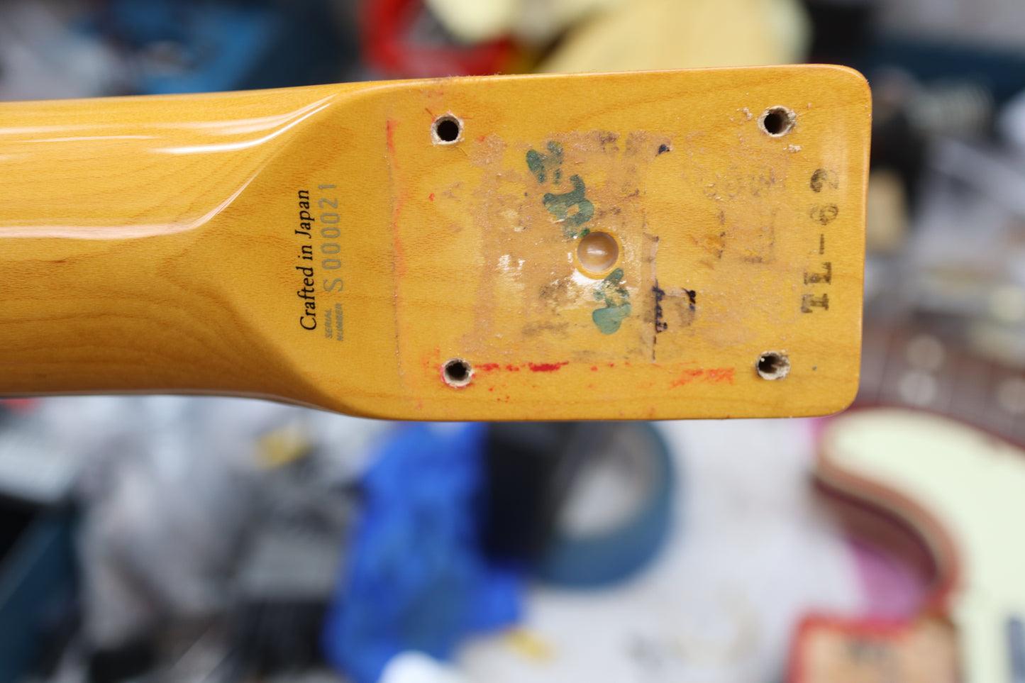 2007 Fender Telecaster Custom Tl-62 Bound Red Reissue Crafted in Japan CIJ