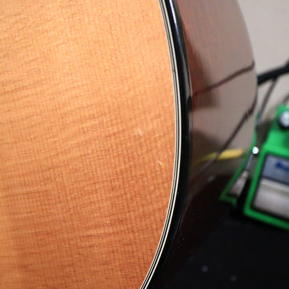 1980's Takamine & Co F-340S Solid Back Acoustic Guitar Japan MIJ