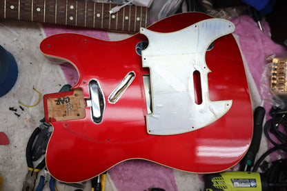 2007 Fender Telecaster Custom Tl-62 Bound Red Reissue Crafted in Japan CIJ