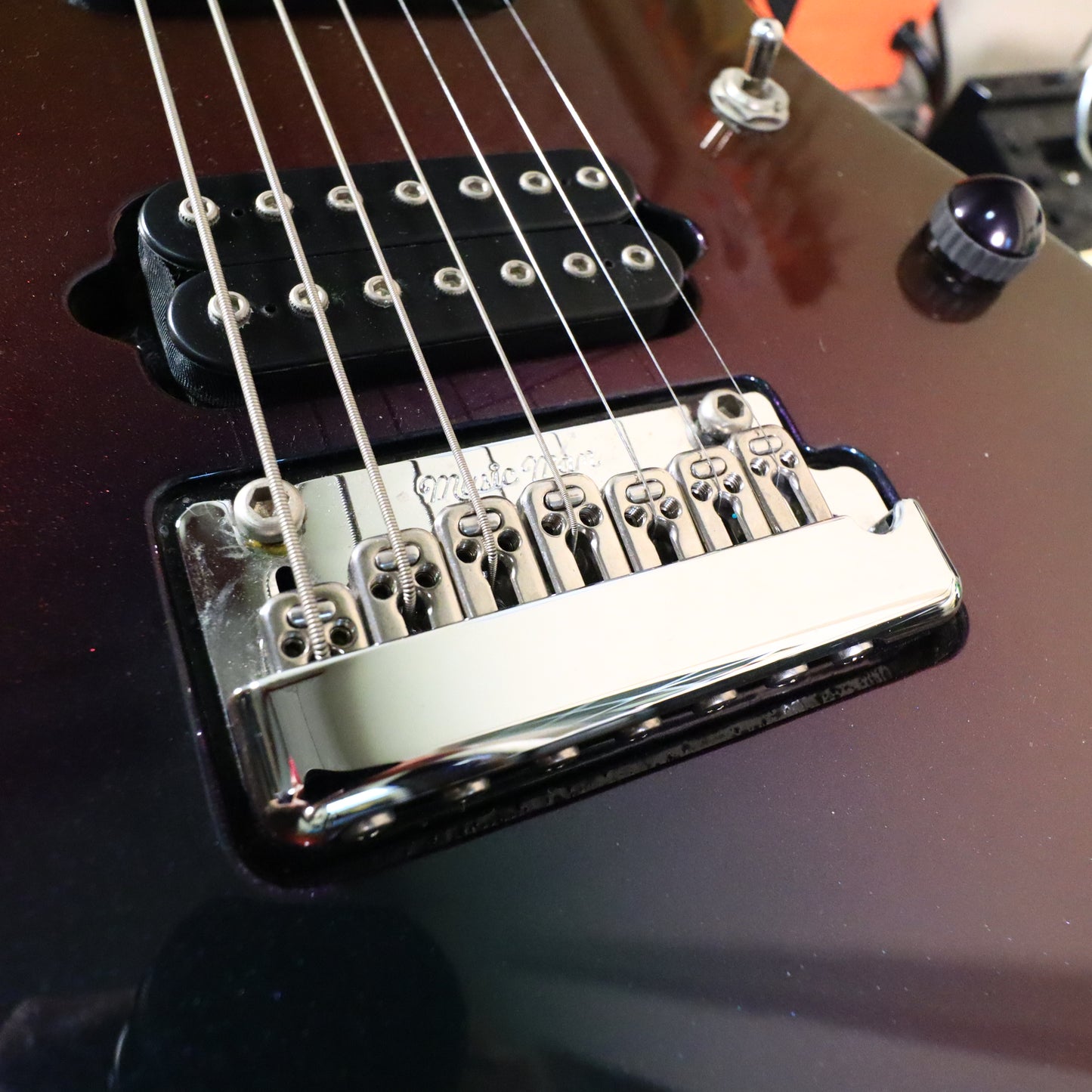 Ernie Ball Music Man JP7 John Petrucci Signature Mystic Dream Electric Guitar